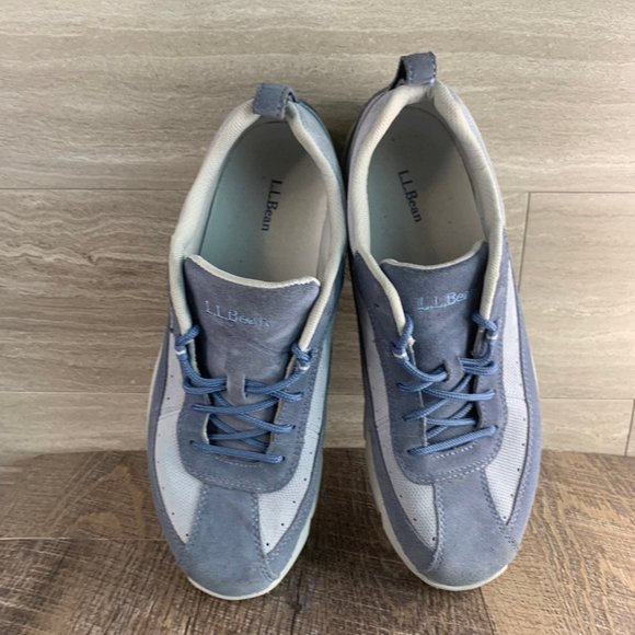 Women's L.L. Bean Suede Sneaker - Picture 4 of 11